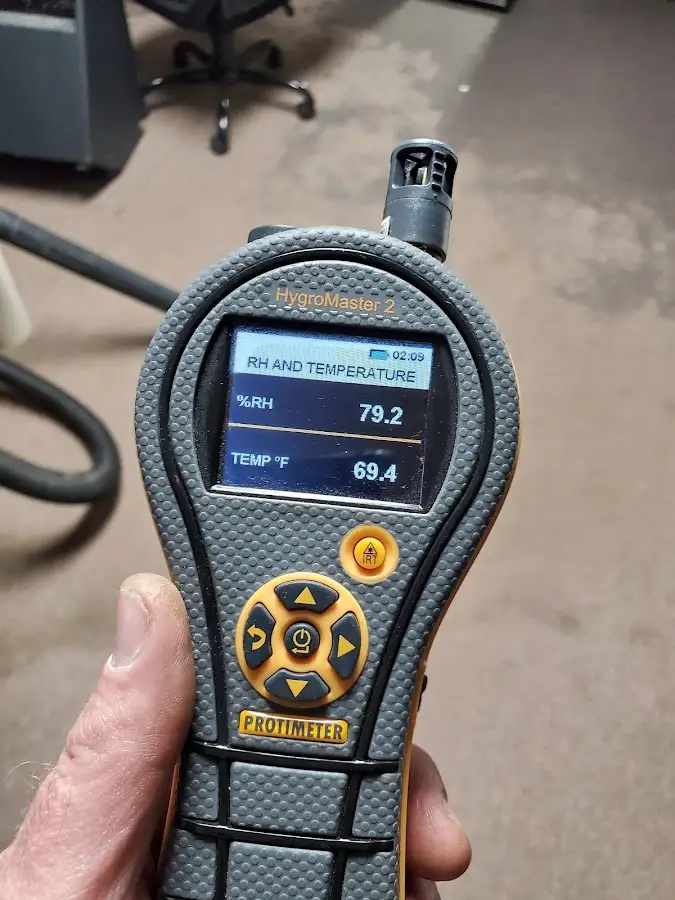 Moisture meter humidity assessment for Fire & Smoke Damage Restoration in Yarmouth